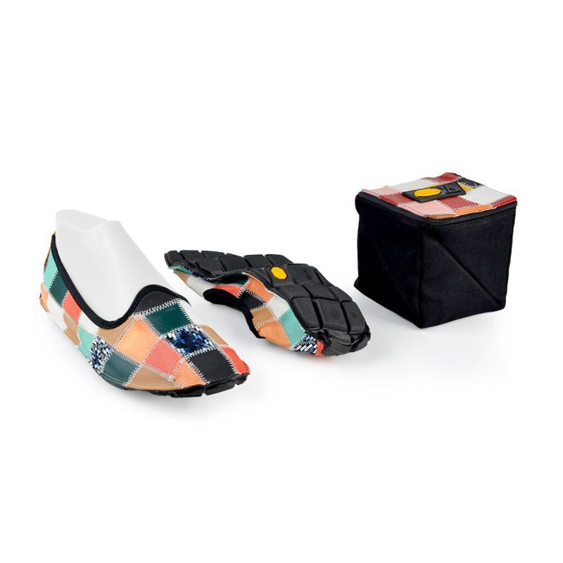 Vibram One Quarter Recycled Bőr Női Cipő - Színes MGAJ698